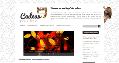 Desktop Screenshot of cadeau-pour-tous.fr