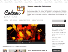 Tablet Screenshot of cadeau-pour-tous.fr
